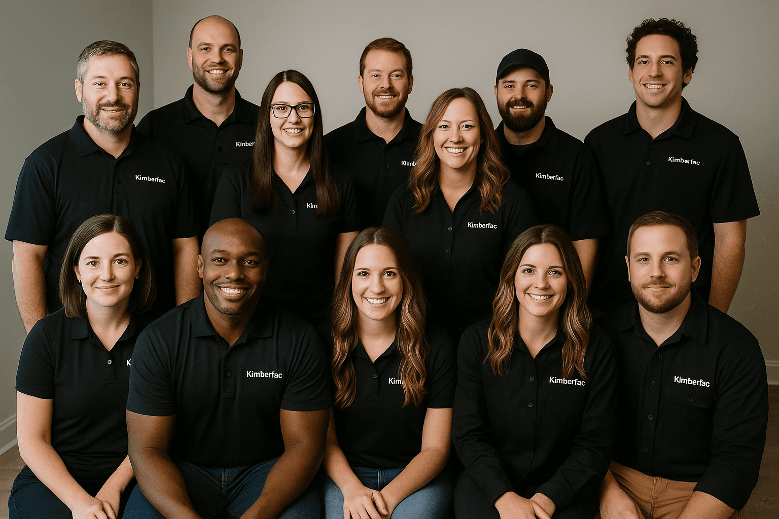 Craftsman working on premium bathroom installation